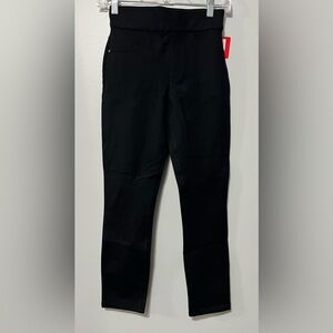NTW SPANX 4 Pocket Skinny Ponte Black Leggings XS